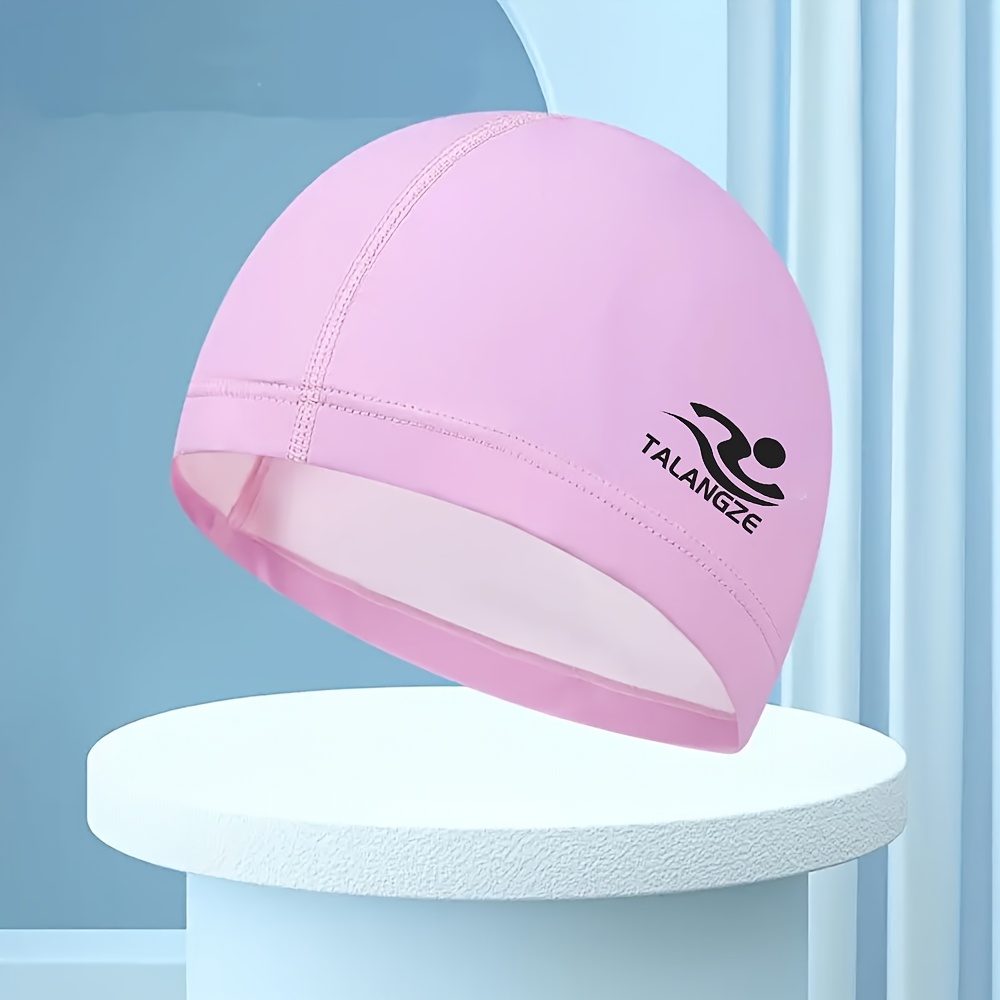 TEMU Cuffia da unisex per adulti, cuffia in PU con design di protezione per le orecchie, attrezzatura da adatta per capelli lunghi e ricci