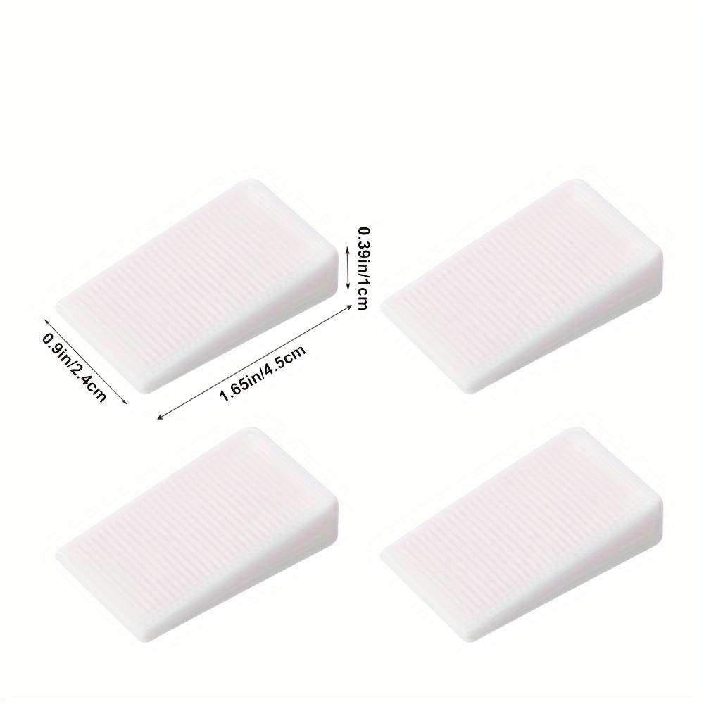 TEMU Set Of 4/8 Door Stoppers - Windproof, No Drilling Required, And Safety Wedges To Prevent , Suitable For Protecting Walls And Furniture In Homes