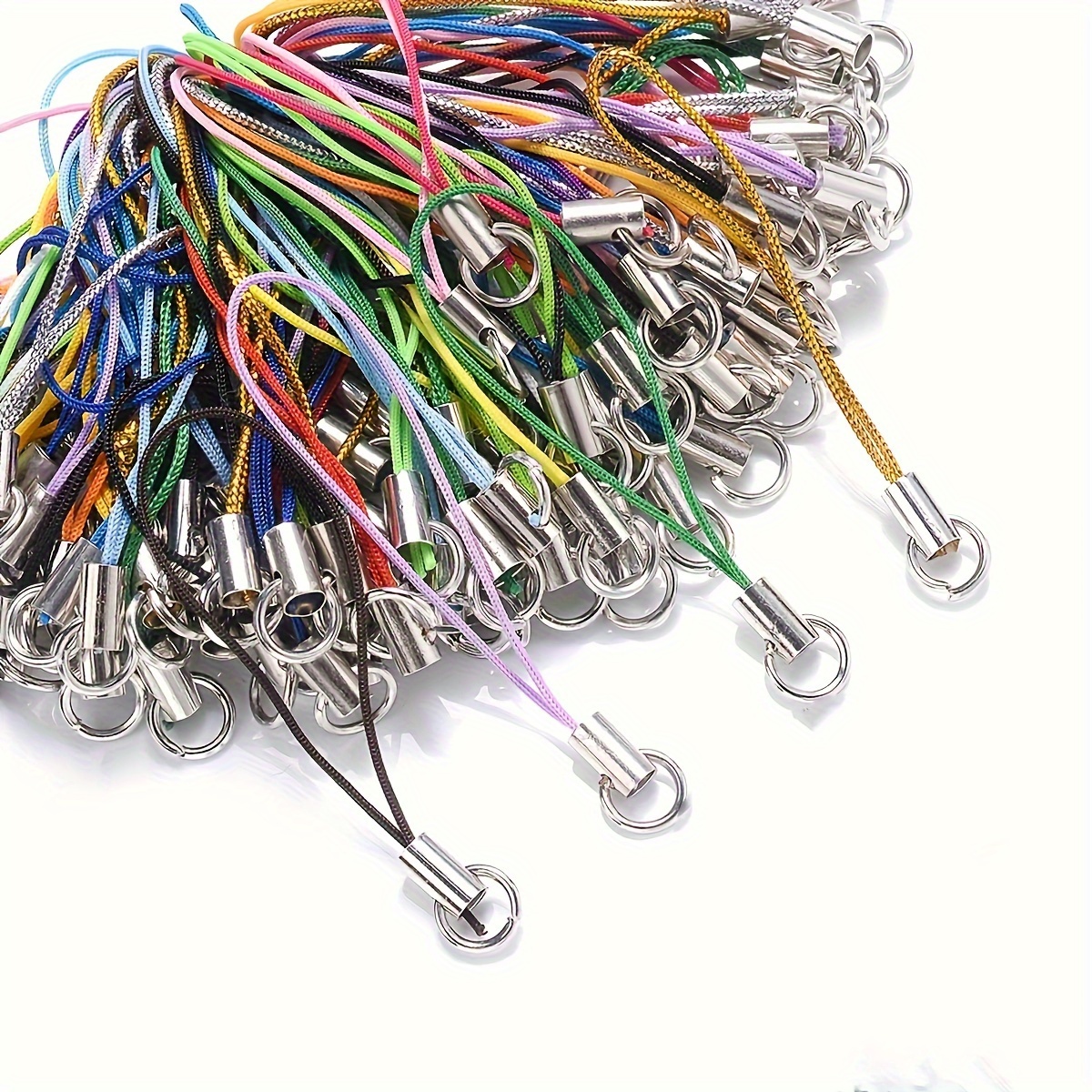 

50 Pcs Nylon Cords, Assorted Colors, Halloween Party Decorations, Multi-functional Hanging Cord