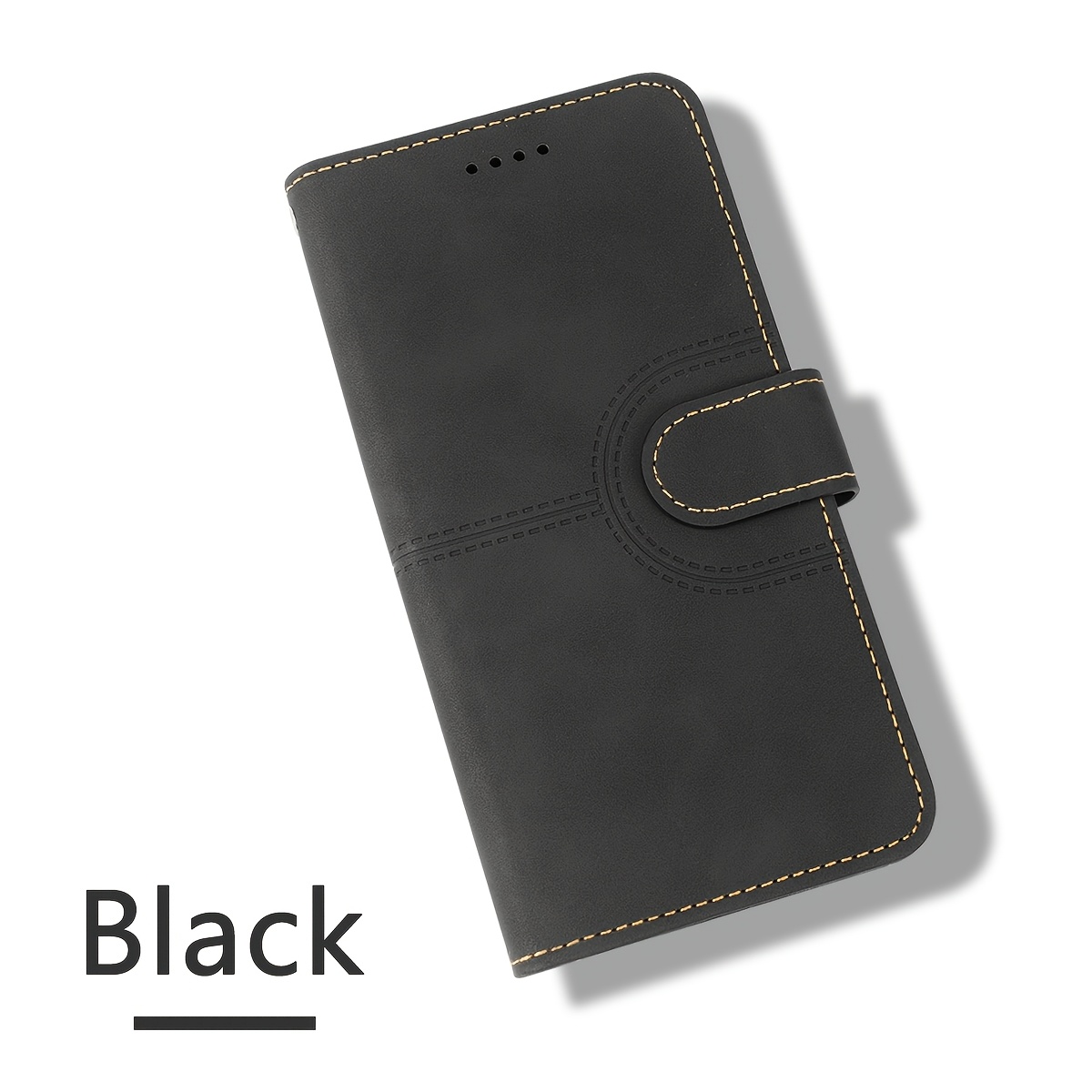 TEMU Phone Case: Suitable For Galaxy S26/s26 Fe/s26 Plus/s25/s25 Fe/s24 Series Folio Phone Case, With Kickstand And 3 Credit Card Slots, Fits The