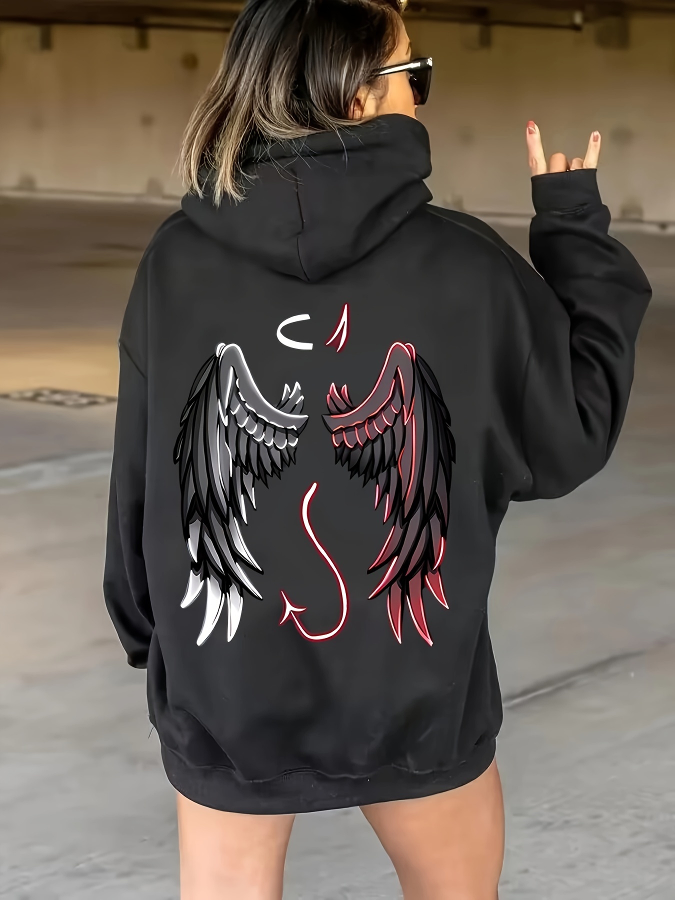 Wings Hoodie Temu Australia