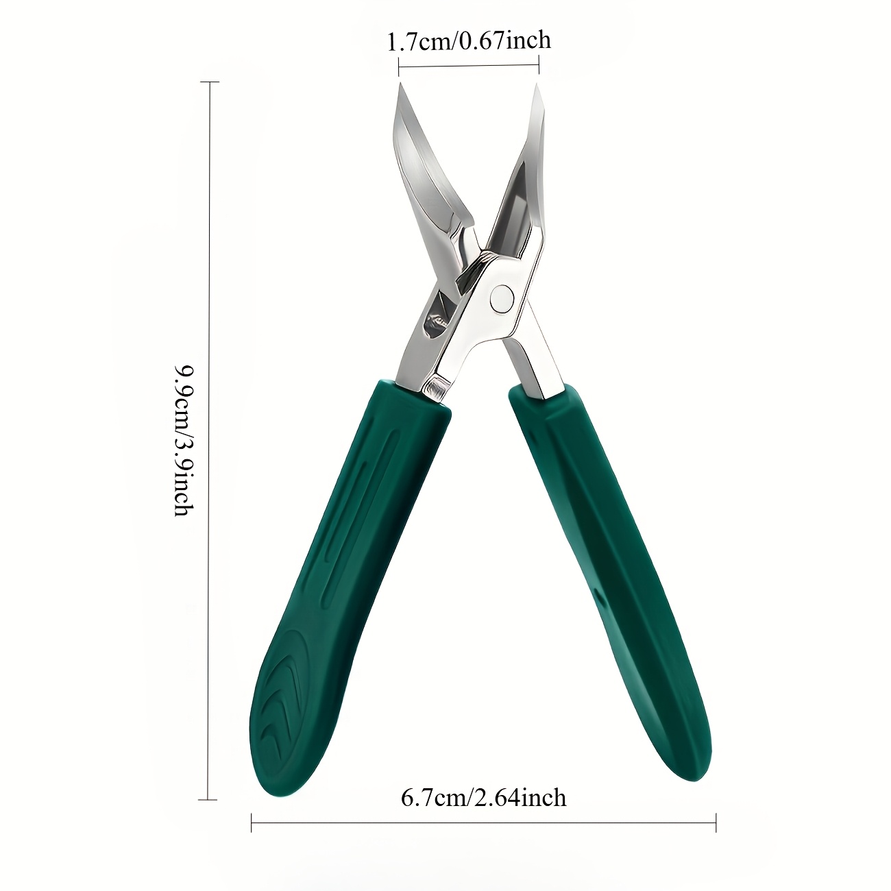 Thick Armor Embedded Nail Clippers with Splash-Proof Design