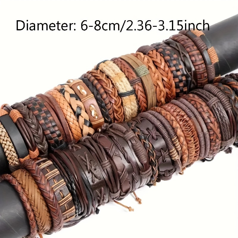 Random 10pcs Bracelet Set, Retro Punk Style Bracelets, Random Matching, Random