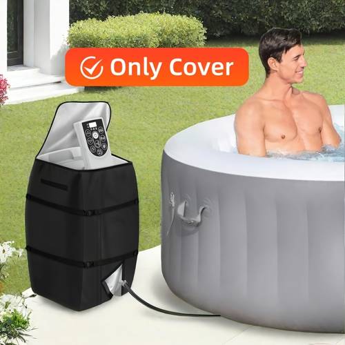 hot tub spa heater pump cover hot tub insulated pump cover for black square