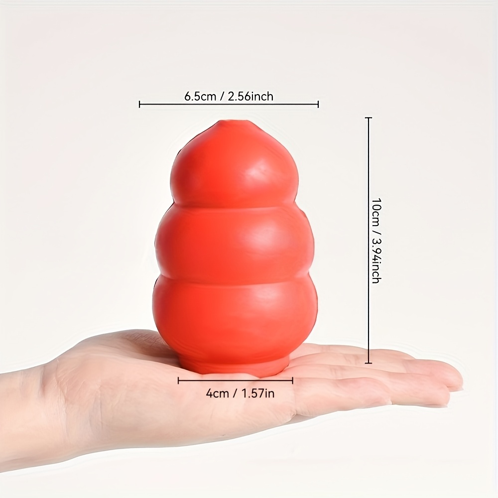 TEMU Jouet à mâcher durable pour chien, remplissable à friandises et à rebond pour chiots et chiens adultes, outil interactif professionnel pour jeu