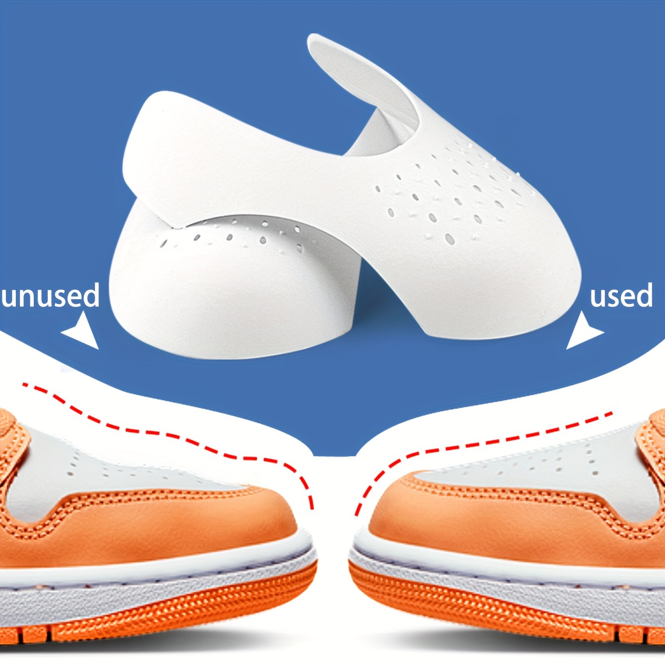 1 Pair of Sneaker Anti-Crease Toe Anti-Wrinkle Shoe Stretchers