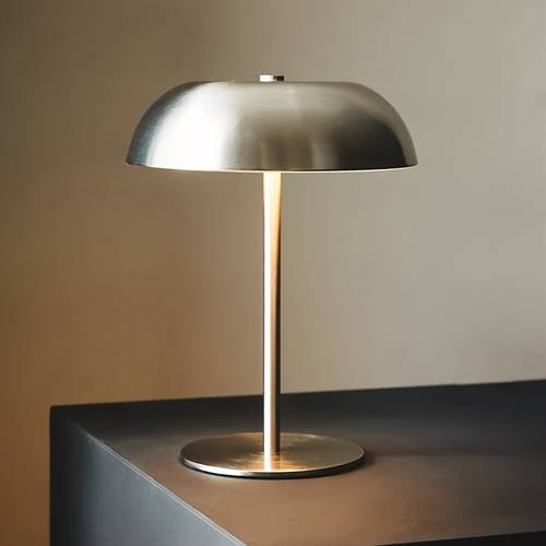 1pc rechargeable desk lamp table lamp metal cordless lamp gift desk lamp suitable for bedroom restaurant lamp bar lamp cafe table lamp
