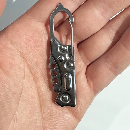 1 set 2 sets folding knife mini pocket knife keychain pendant edc tool folding knife