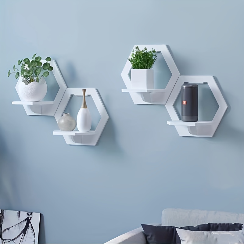 

3pcs Floating Shelves Set - For , Bathroom, | & Aromatherapy Racks