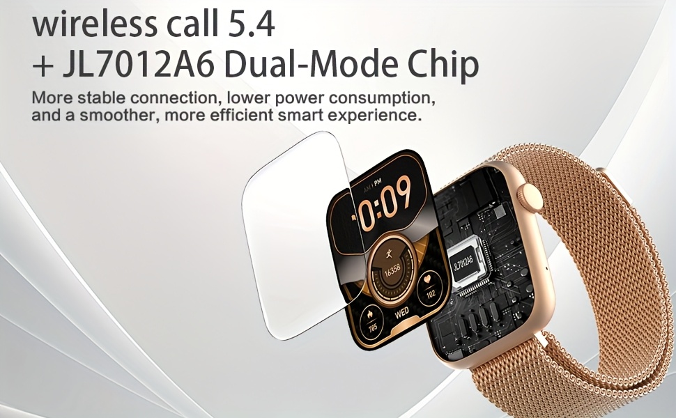 Unisex Smartwatch, 1.9-Inch AMOLED HD Touch Screen, DA GPT AI Fitness Tracker Watch, Supports Wireless Calls/Message Reminders, AI Dials, Smart Voice, Remote Camera, Sitting Reminder, Water Drinking Reminder, Music Control, Alarm Clock, Timer, Health Monitoring Tracker That Can Set Date And Time on The Watch, Suitable for Men And Women, Is The Best Gift for Family/Friends/Relatives, Birthday Gift, Holiday Gift, Christmas Gift