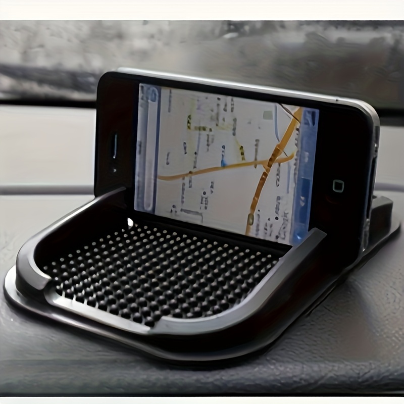 

A Waterproof Pvc Silicone Car Dashboard Mat - A Non-slip Holder For Phones, Gps, Keys, And Glasses - And Washable Multifunctional Mat.