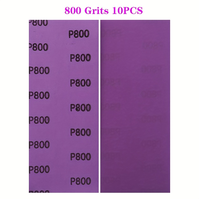 TEMU Sandpaper 60-10000 , Wet Dry Sanding Sheets, Ceramic Abrasive Sand Paper For Wood Furniture Finishing, Metal Grinding, Automotive Polishing, 9 X