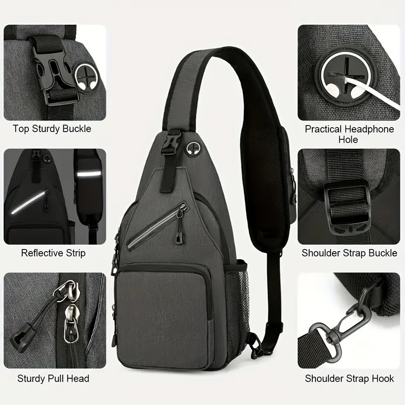 best men's shoulder travel bag COSCOOA for Men Leather Man Purse Crossbody for Men Handbag Messenger Satchel Bag and multiple compartments Travel Shoulder Bag Lightweight Small