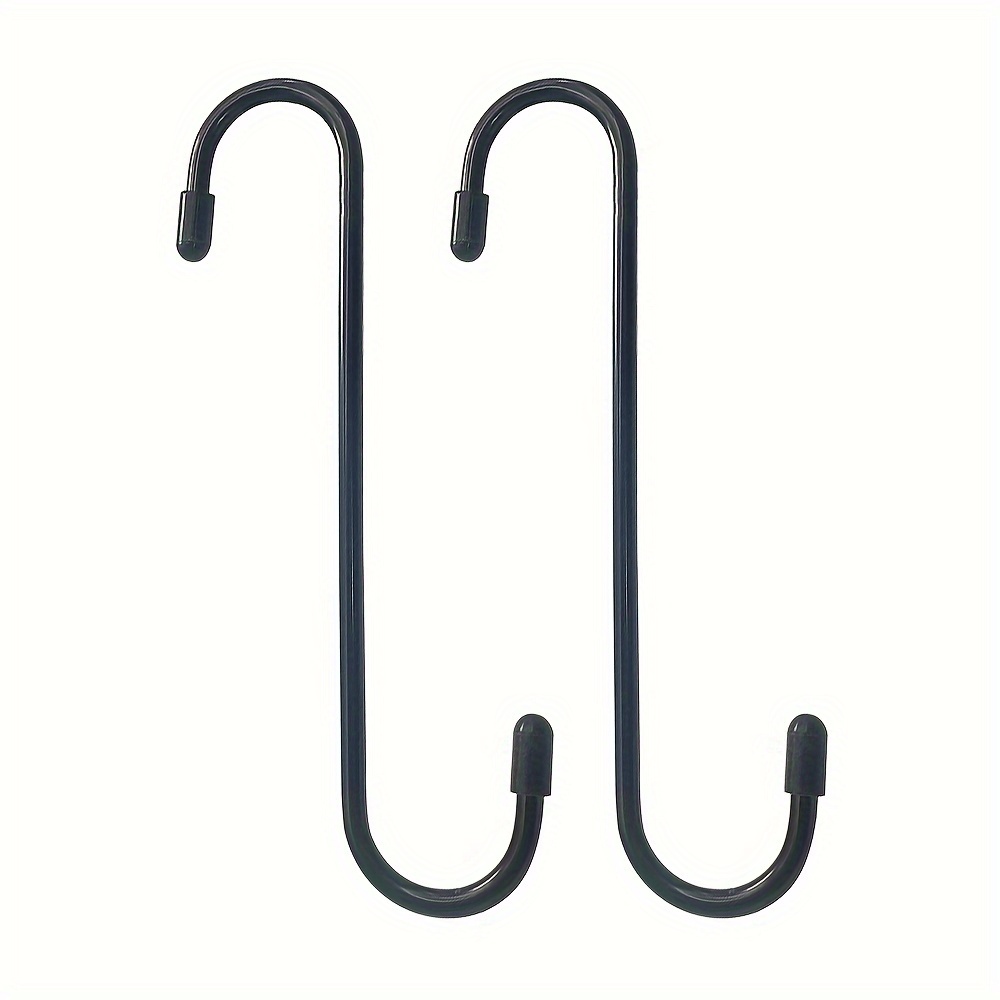 2pcs Car Brake Caliper Hooks, Auto Brake Caliper Hangers With Rubber Tips, Universal Durable & Rust-proof Automotive Tools For Braking, Axle, Bearing, Suspension Work