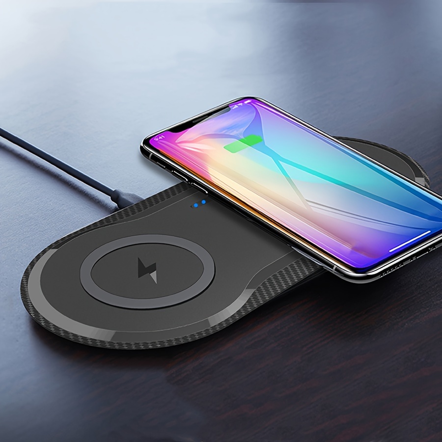 

2 In 1 Wireless Charger Pad For Iphone Plus/15 Pro/15 Pro Max/14/14 Pro/14 Pro Max/14 Plus/13 Pro Max/13 Pro/13 Mini/12/12 Pro/11/xs/xr/x/8, Airpods 3/2/pro, Wireless Phone Charger S24/s23/s22/s21