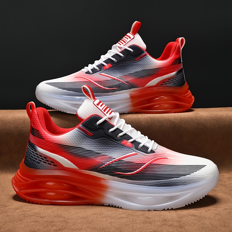 Men's Tech Mesh Running Shoes, Featuring a Lightweight EVA Cushioning Midsole and a Slip-resistant, Wear-resistant Outso