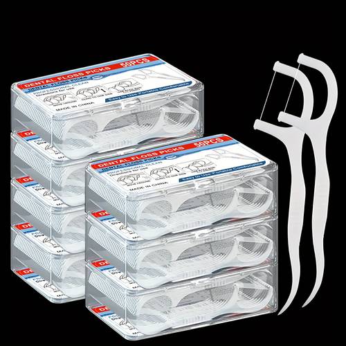 50 200 400pcs ultra fine dental floss picks home set toothpicks and interdental brushes safe oral cleaning multi purpose oral care essential travel dental cleaning products