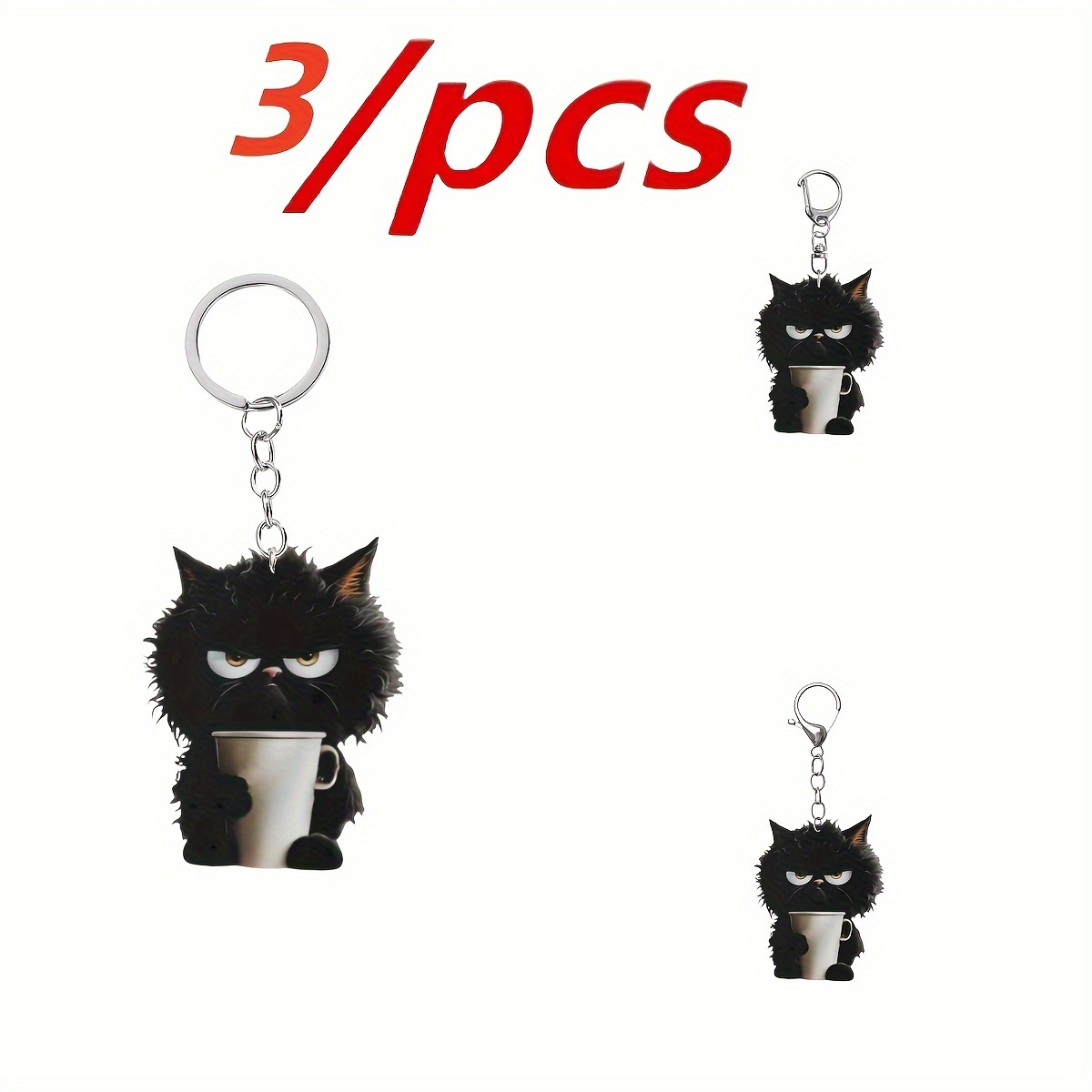 

1/3pcs Keychains - Backpacks Wallet Purse Accessories, Christmas