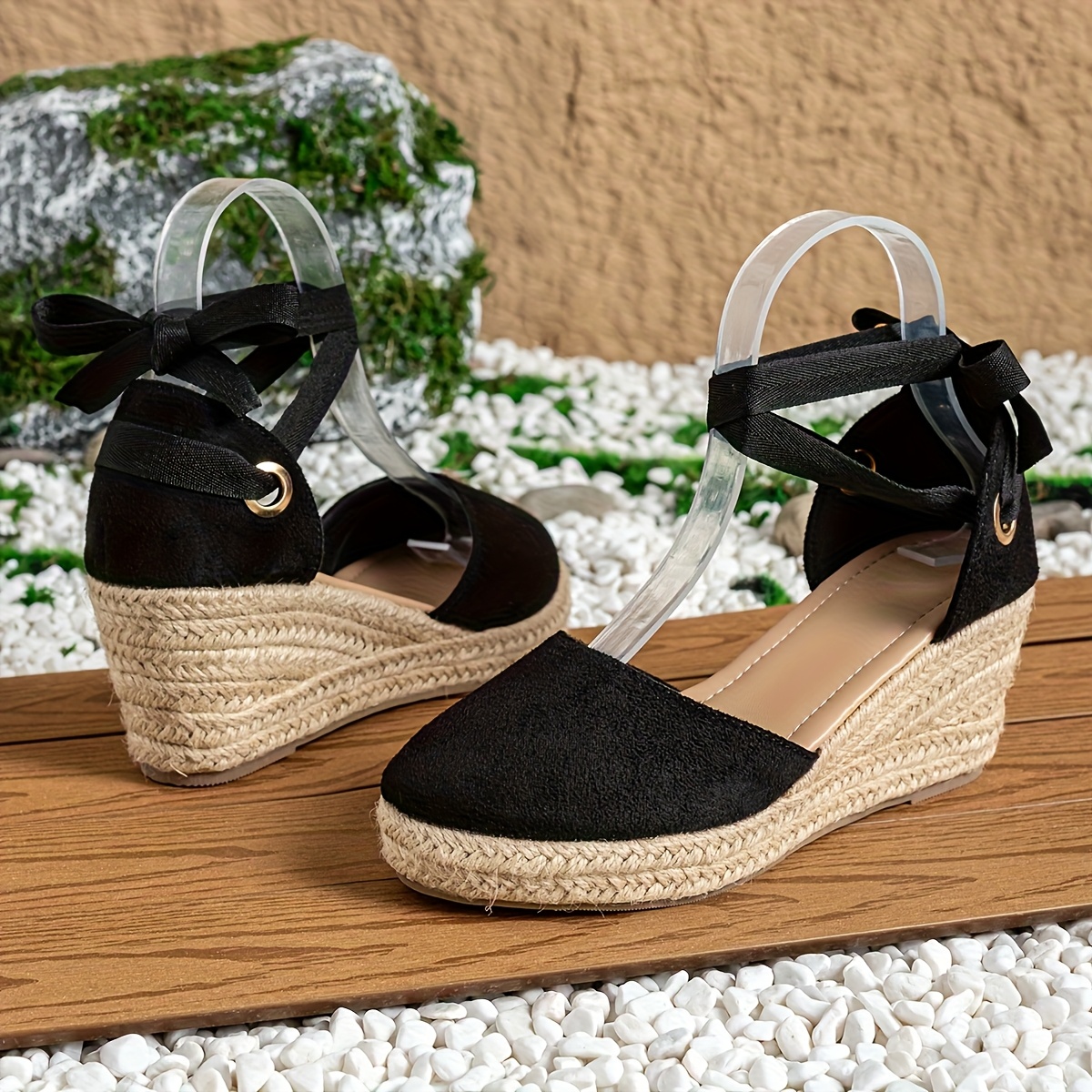 TEMU Ms111 Estate Nuove da Spiaggia con Suola Spessa, Stile Bohemien, Regalo, Multicolore, Sandali e Versatili, e Anti-Fatica con Altezza di 7CM,
