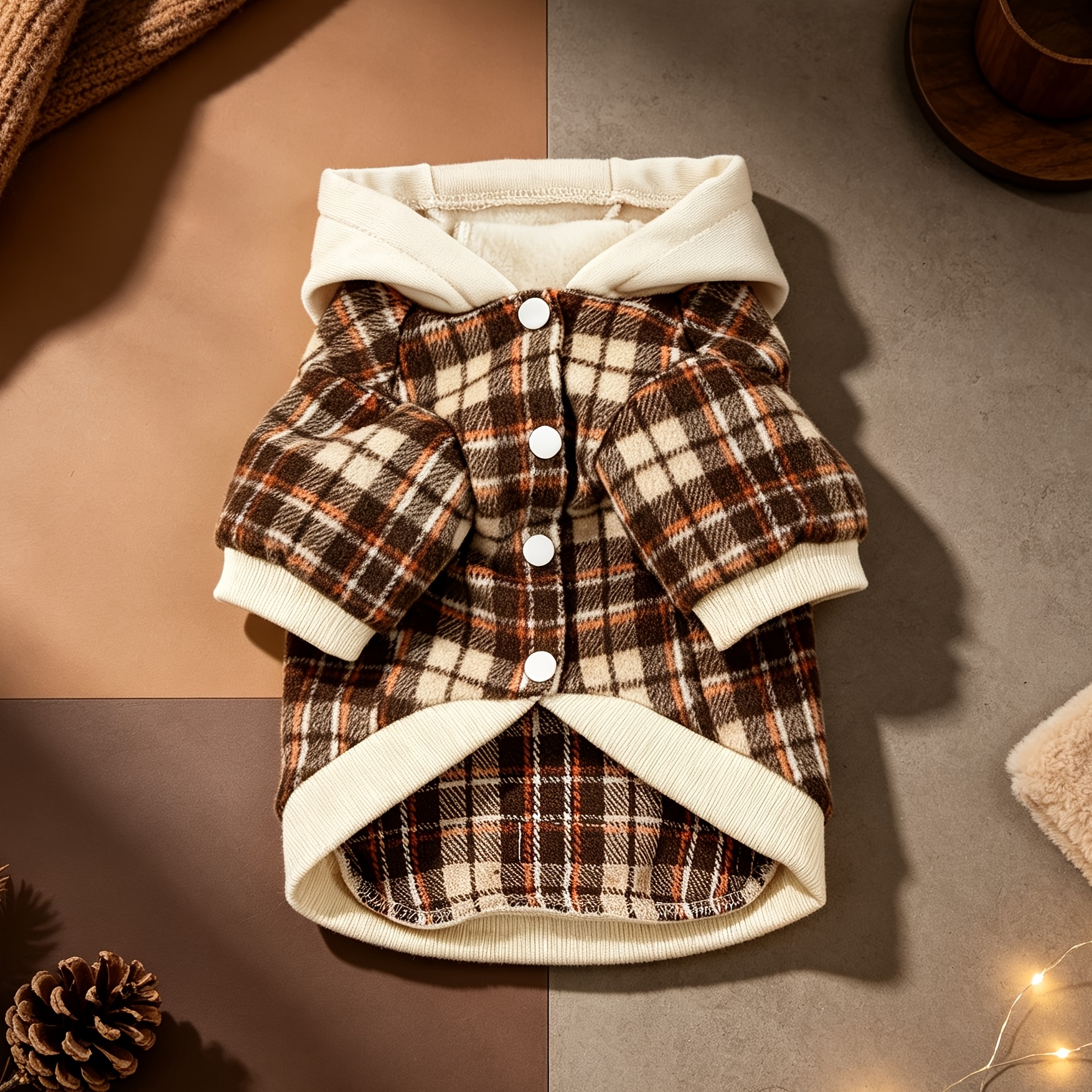pet contrast color   sweatshirt Product details 4