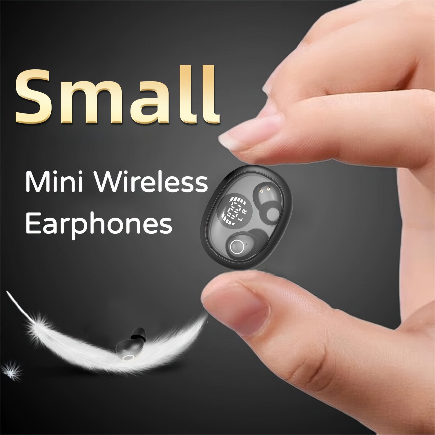 Invisible Earbuds In Ear Headphones For Small Ears Single