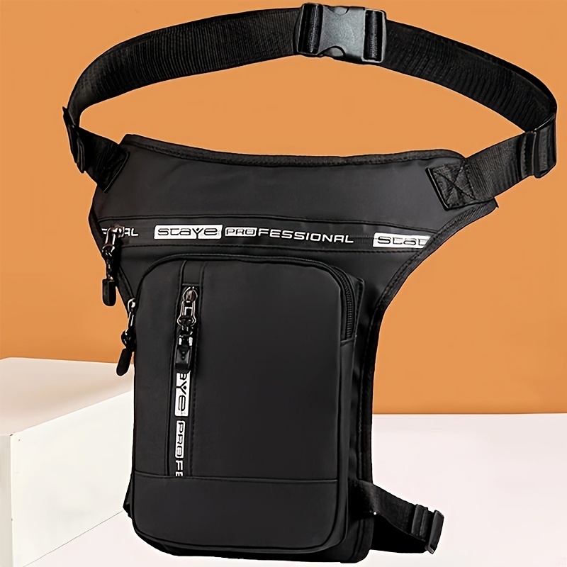 

New Women's Casual Fashion Trendy Waist Bag Large Capacity Waterproof Multifunctional Sling Bag Travel Bag Zipper Random