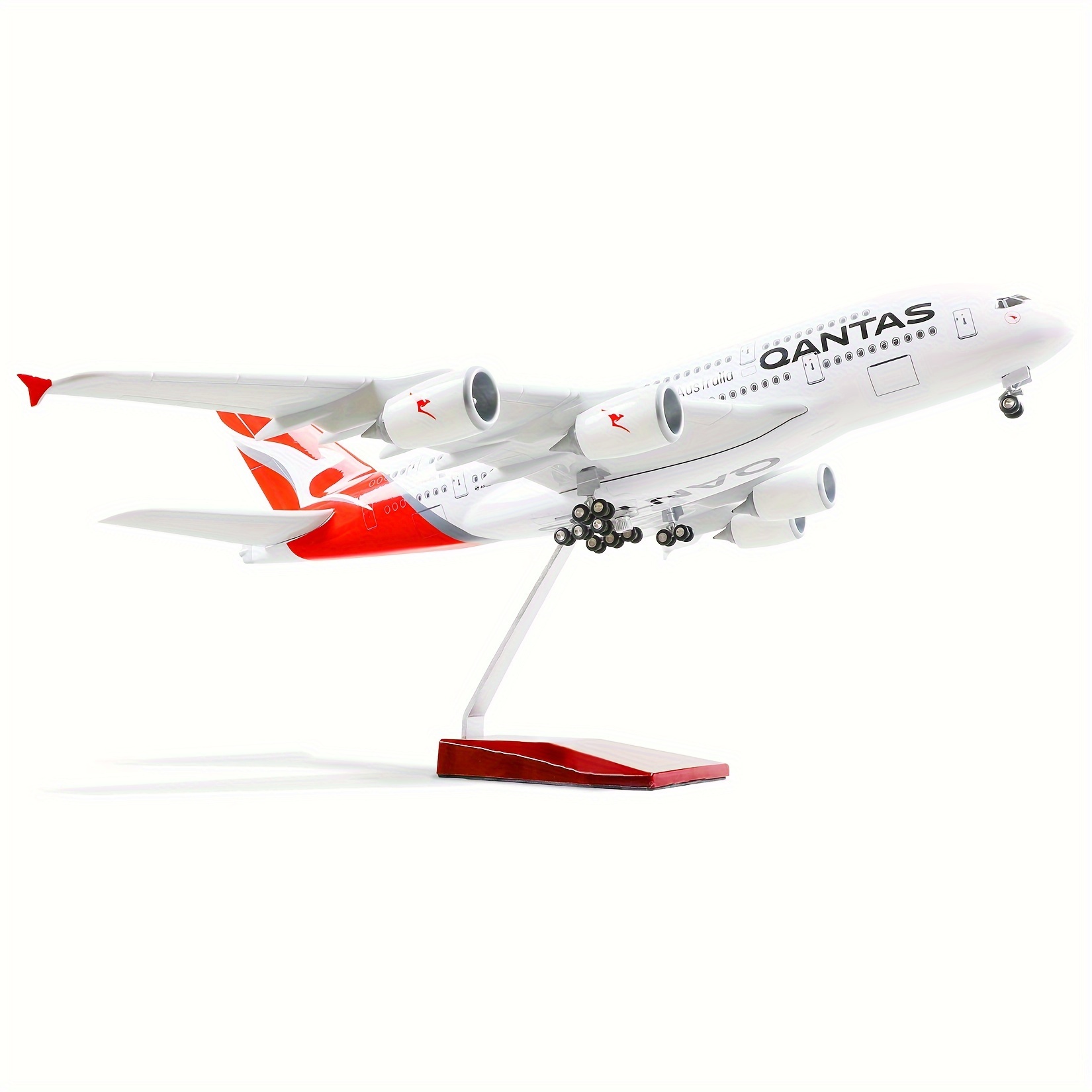 17 Inch Diecast Airplane Model Kit 1 160 Scale Large Collectible with Display Stand for Adults