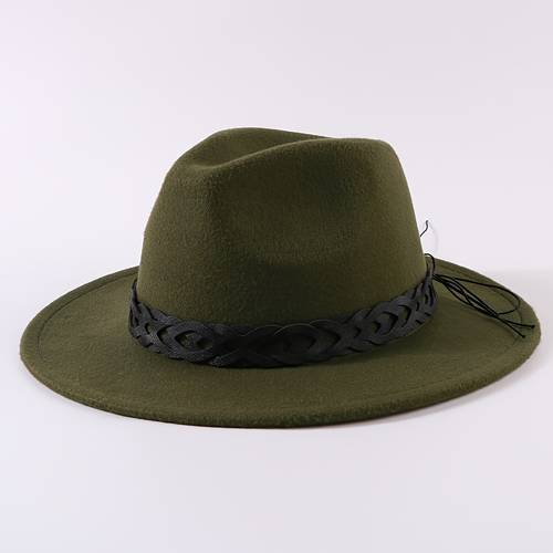 1 modieuze kruis-design unisex outdoor wandelen reizen verstelbare cowboyhoed met gezichtsopening