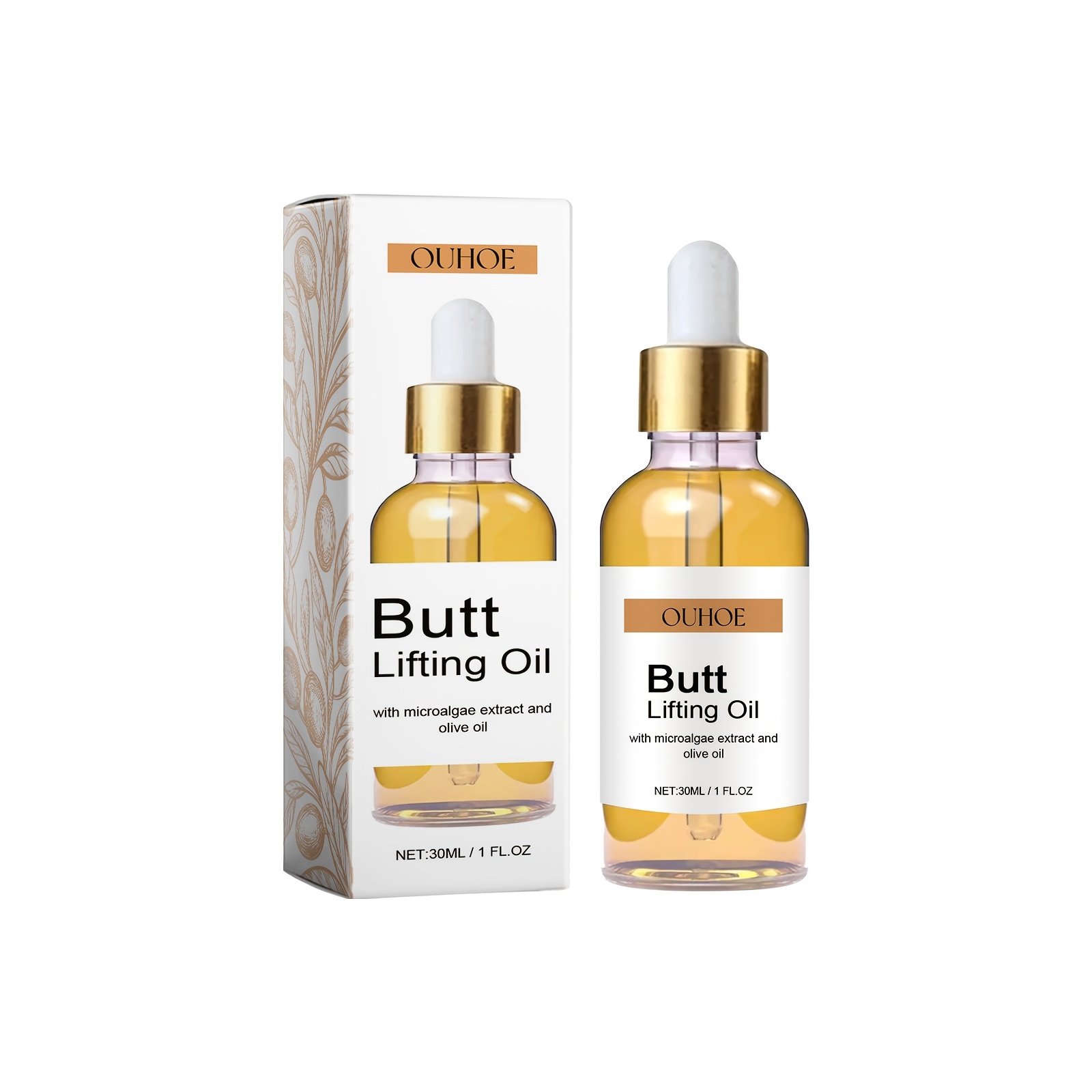 30ml/box, Ouhoe Care Oil, Vitamin E Enriched, Gentle Moisturizing, Deep Hydration, Skin, Refreshing Texture, Suitable For Post-shower And Bedtime Massage, Daily Body Care, Nurturing Delicate