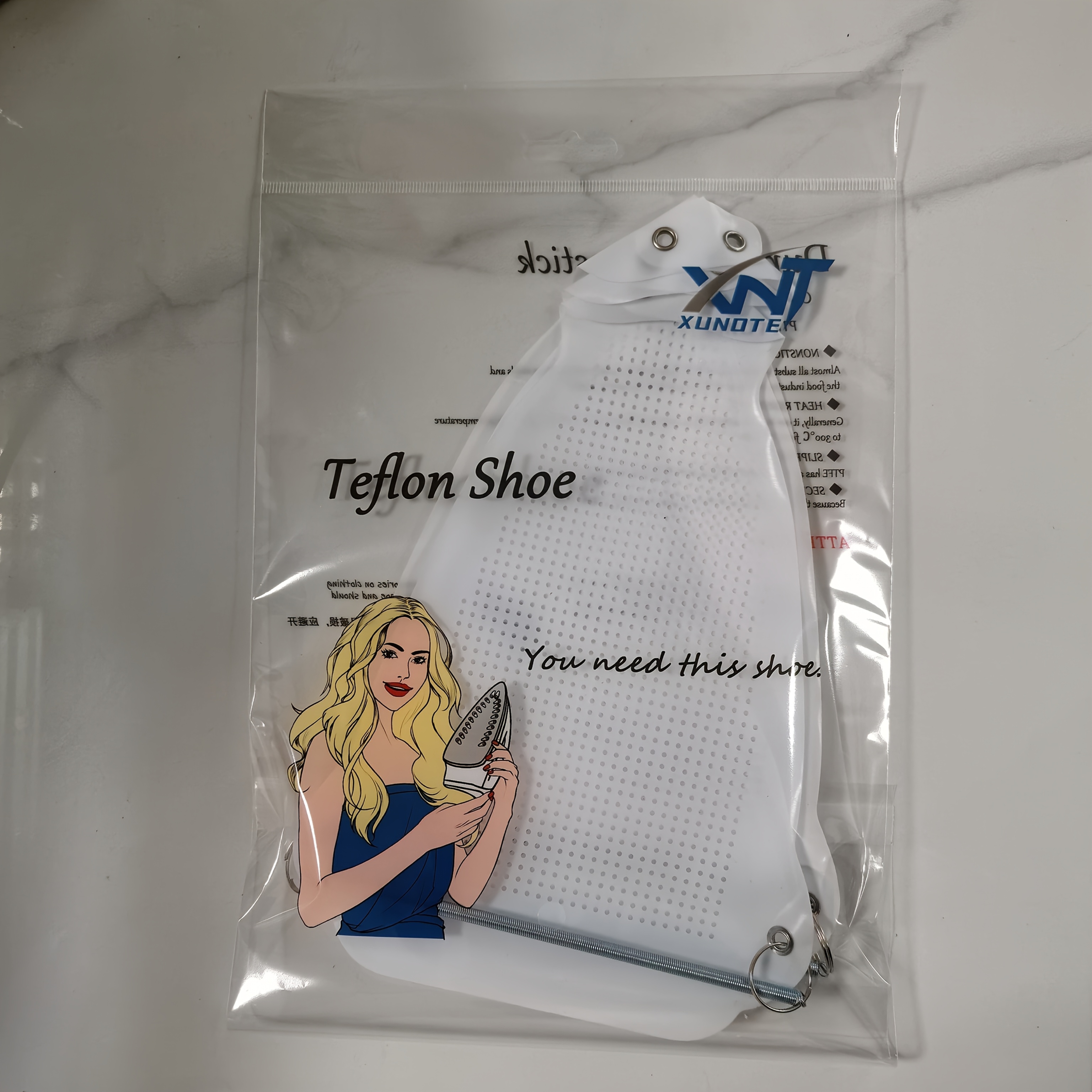 E-shop 3 Stück Premium Bügelsohlenabdeckungen - Hitzebeständig, Langlebiger Schutz für alle Stoffarten, Einfache Montage - Unverzichtbares Zubehör für