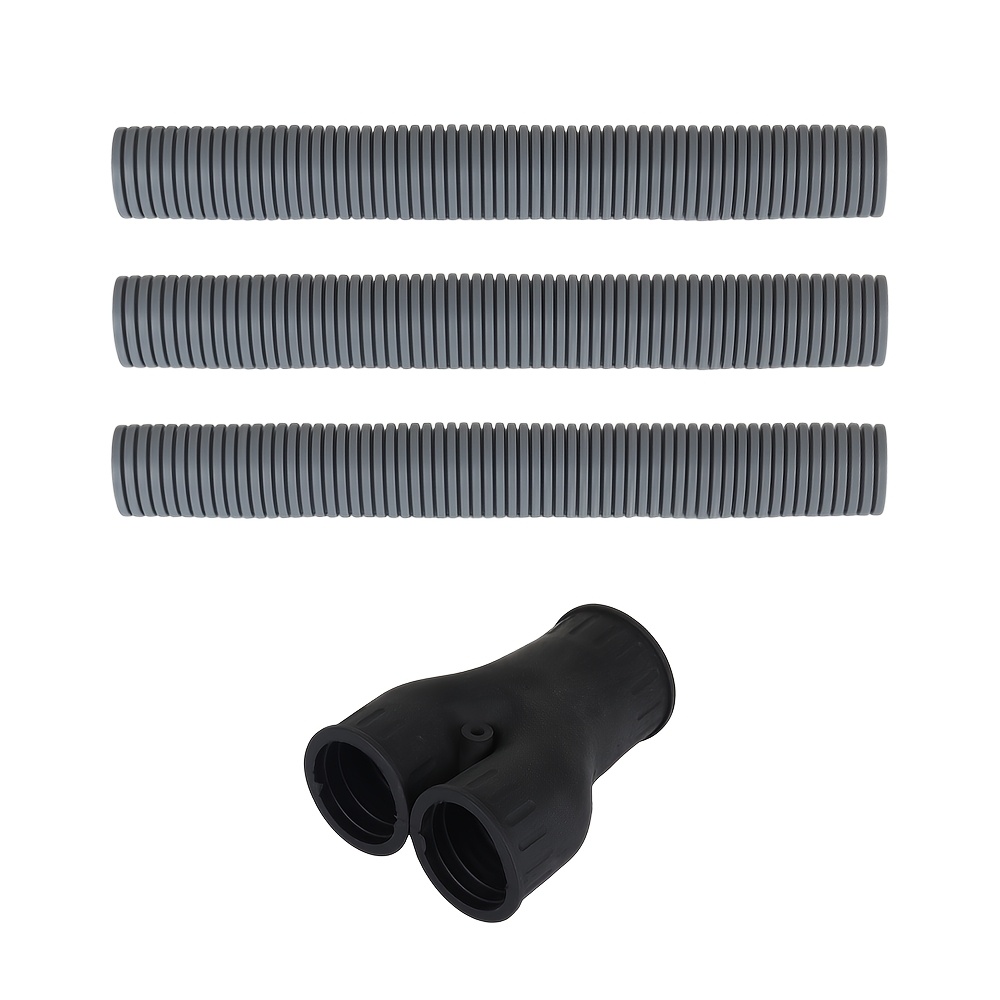 Waste Water Outlet Flexible Pipe Y Connection Kit 28.5mm Waste /master