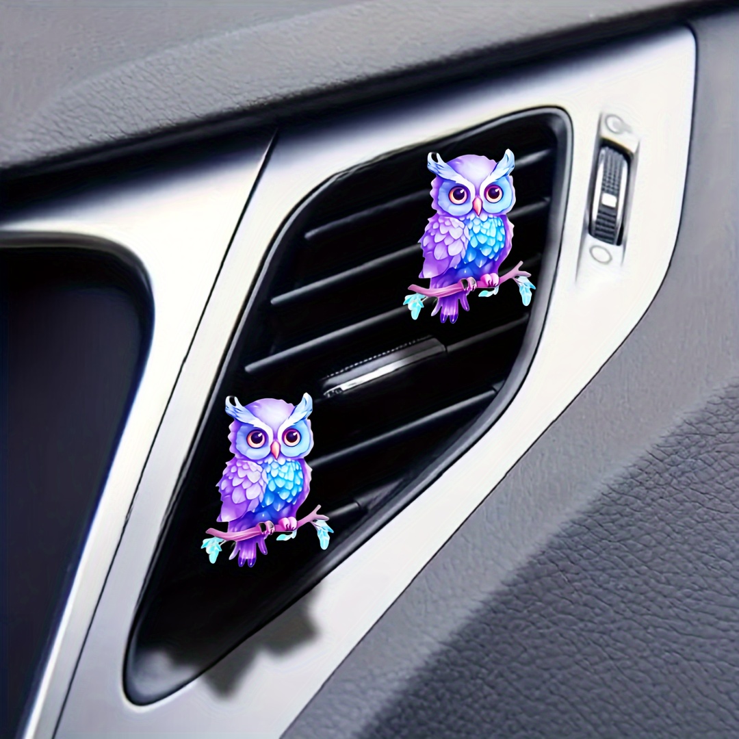 

[trending] Owl Car Vent Clip With Scent Diffuser - Luxury Cartoon Decor, Long- Light Fragrance