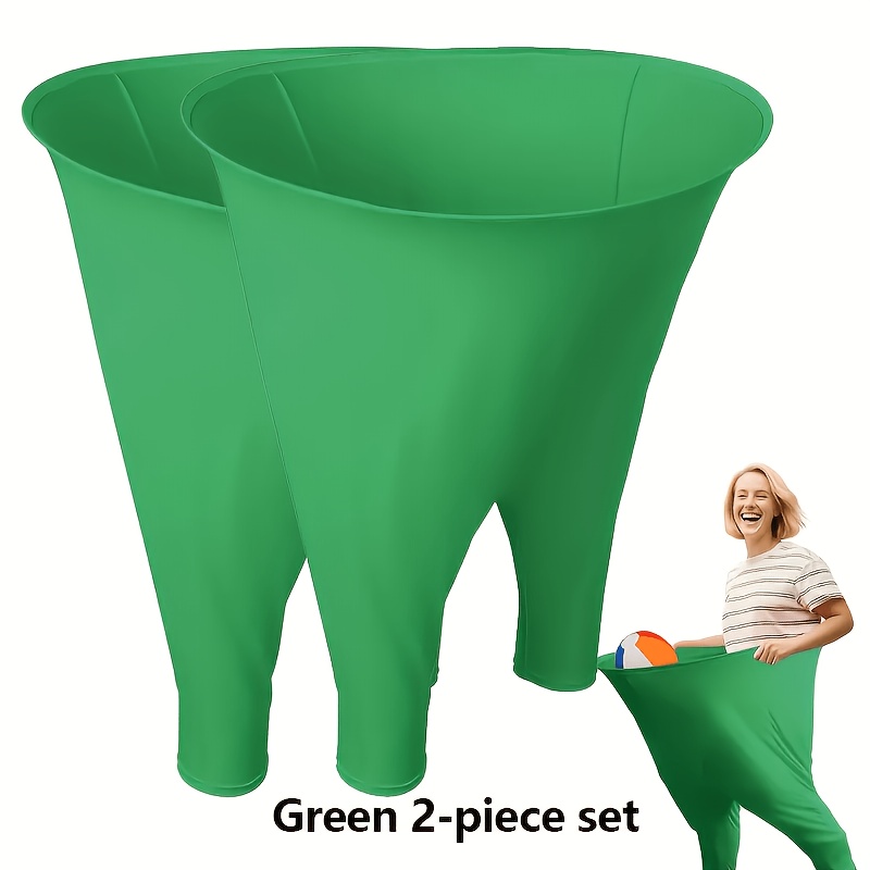 TEMU 2pcs Extra Large Oversized Granny Pants - Giant Stretchy Loose-fit For Tossing Game Suitable For Outdoor Parties, Beach, Picnic, Team Building -