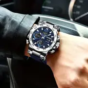 sapphire glossy multi function watch details 3