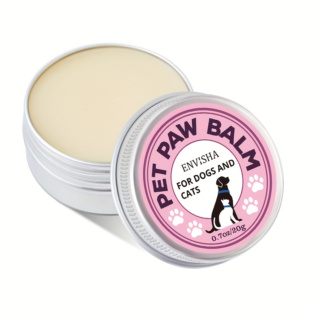 0 7oz paw moisturizer balm suitable for dogs cats hot pavement wax   formula for cracked paws dry nose instant for   paws for hot   paving stones vehicle floors Product details 6