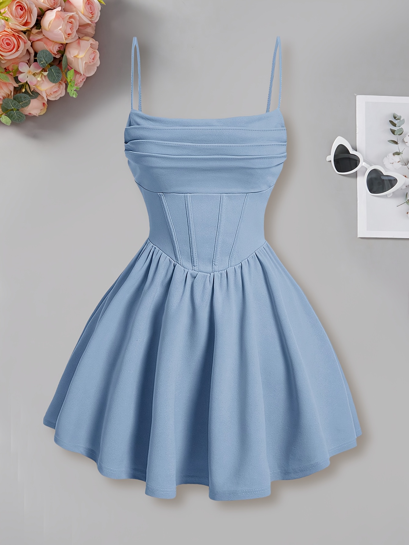 ワンピース LIGHT BLUE DRESS Acne Studios - Asymmetric dress - Light blue