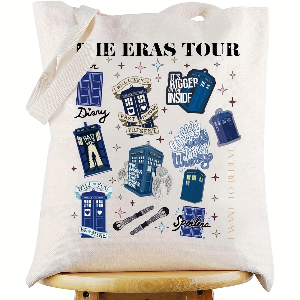 

Inspired Canvas Tote Bag - Stylish & Shoulder Bag For Use, Perfect Gift For Movie Fans