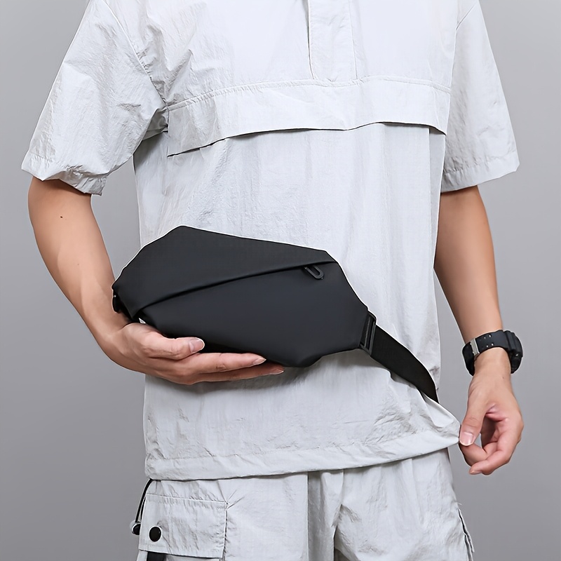 Men's PU Leather Shoulder Crossbody Bag