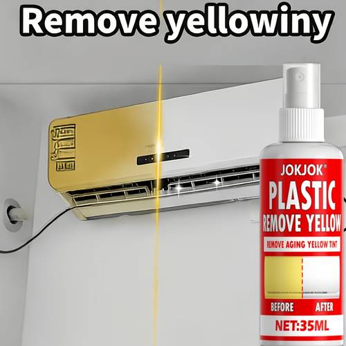plastic yellow discoloration remover air conditioner yellowing removal and renewal agent panel yellowing whitening solution lampshade and housing oxidation reducing agent suitable for toilet seat covers plastic appliance casings