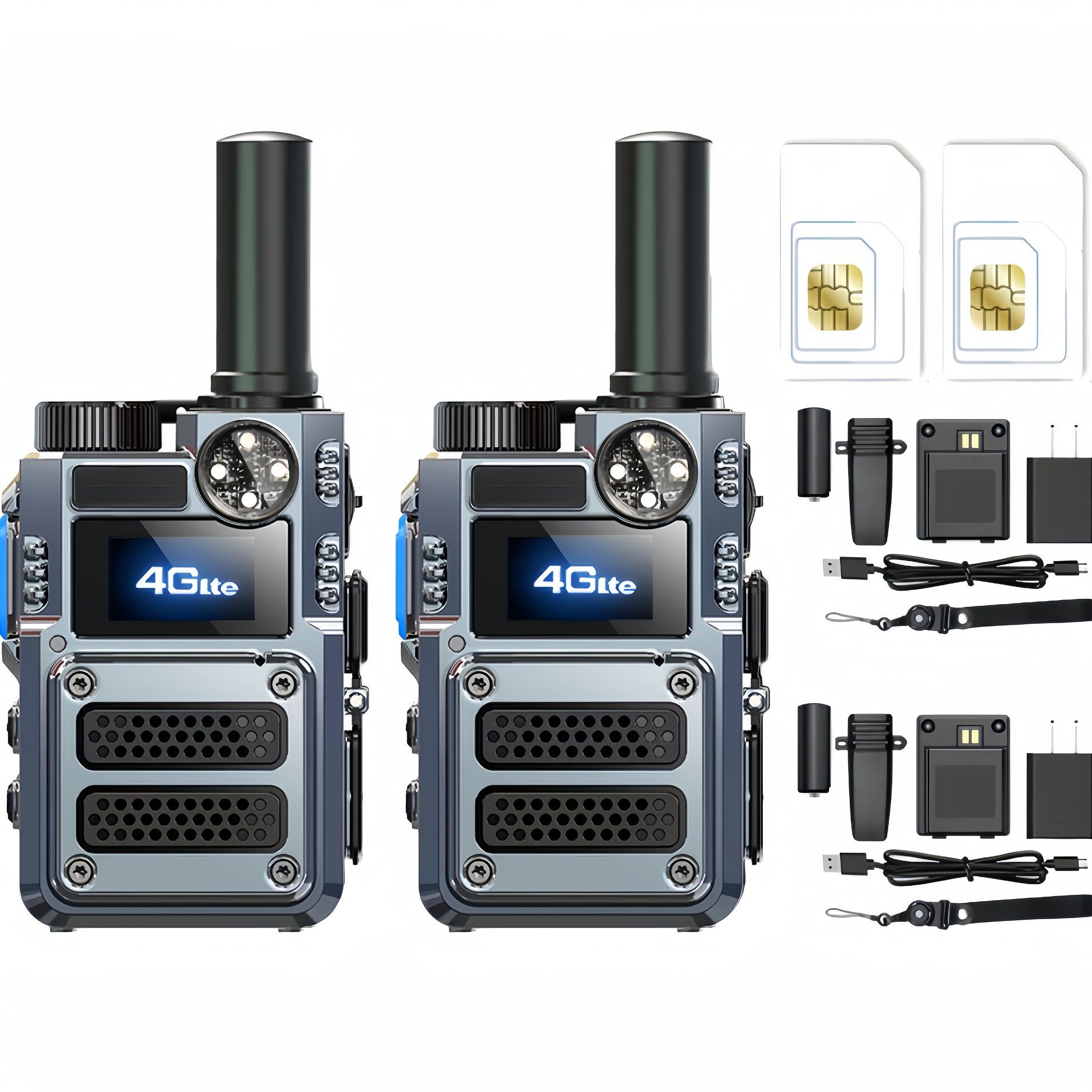 lx 809     way radios 5000   intercom long range   conversation ultra long distance walkie talkies 4  2 radios 2 cards set rapid radio communication