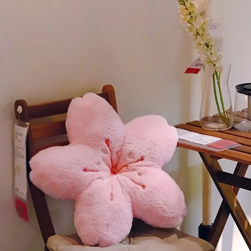 

Cherry Blossom Pillow Heart Pink Cherry Blossom Cushion Toy, Window Pillow Toy