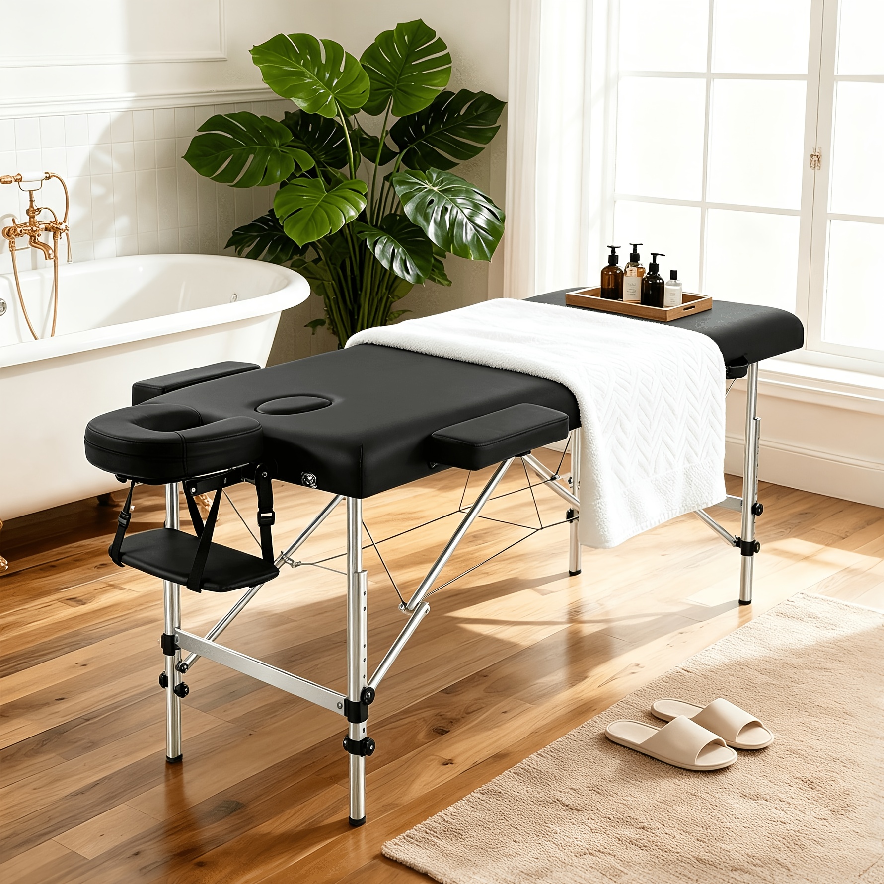Image of 2026 New Folding Beauty Bed, Massage Bed, Special For Beauty Salons, Portable For Home And Commercial Use