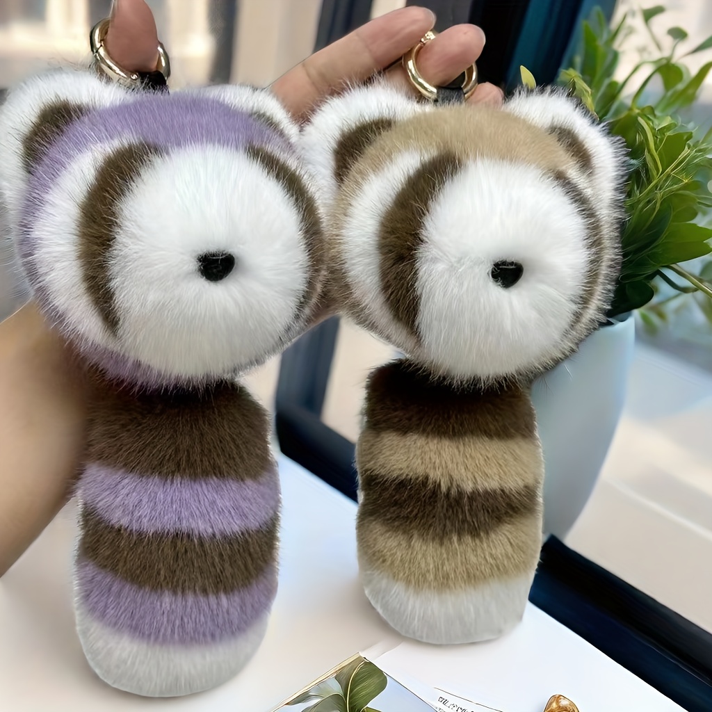 Raccoon Plush Toy Raccoon Stuffed Animals Cute Plushies - Temu