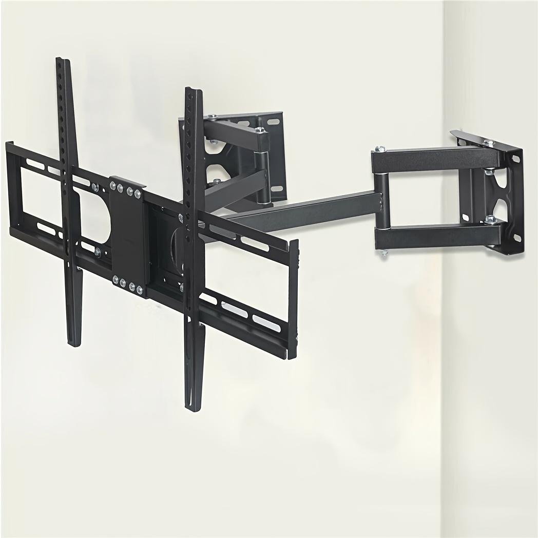 Adjustable Wall Bracket For Tvs, Suitable For Corner Installation, Compatible With 32-65 Inch Lcd, Led, And Plasma Flat Screens