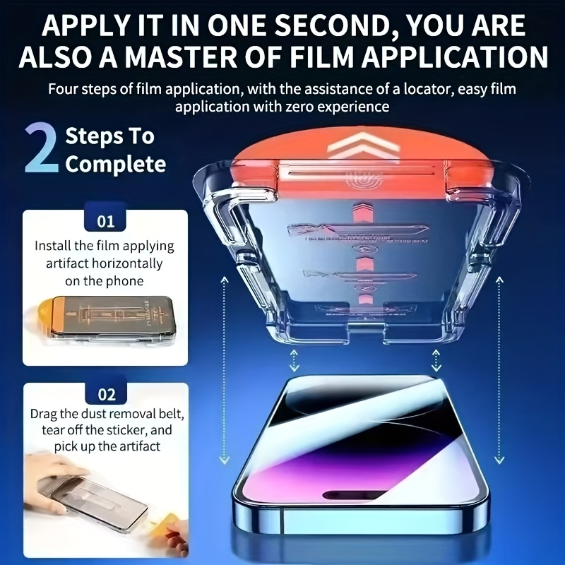 3-Pack Black Edge Tempered Film Suitable for Apple 15/15 Pro/15 Plus/15 Pro Max/14 Plus/14 Pro/14 Pro Max Protection 11 Pro Max/12/12 Pro/12 Pro Max Full Screen 13/13 Pro/13 Pro Max/X/XS/XR/XS MAX/11/11 Pro Phone Sticker Tempered Film