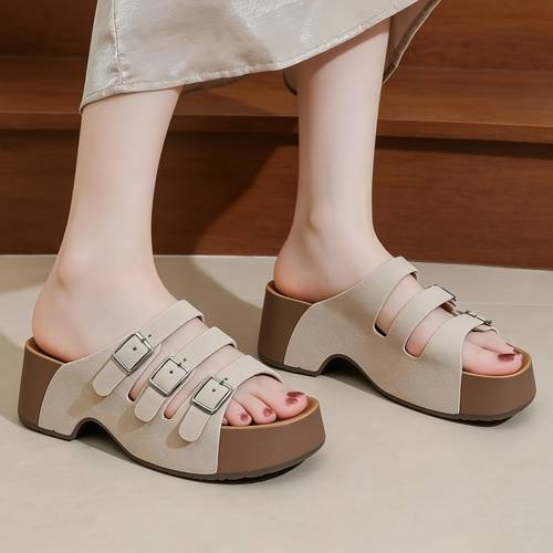 item picture comfortable womens thick soled shoes and sandals suitable for daily outdoor activities at school women shoes