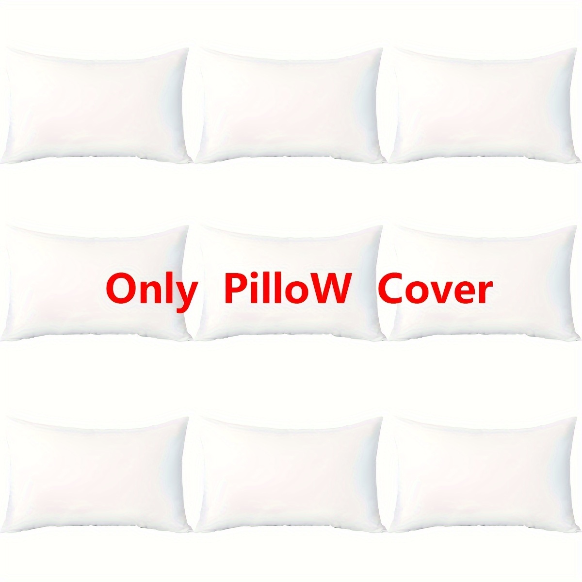 

1pc2pcs4pcs6pcs9pcs Soft Solid Decorative Throw Pillow Covers 12 X 20 Inch Pillow Covers Lumbar Cushion Case Couch Pillowcases For Sofa Bed Home Decor No Pillow ()