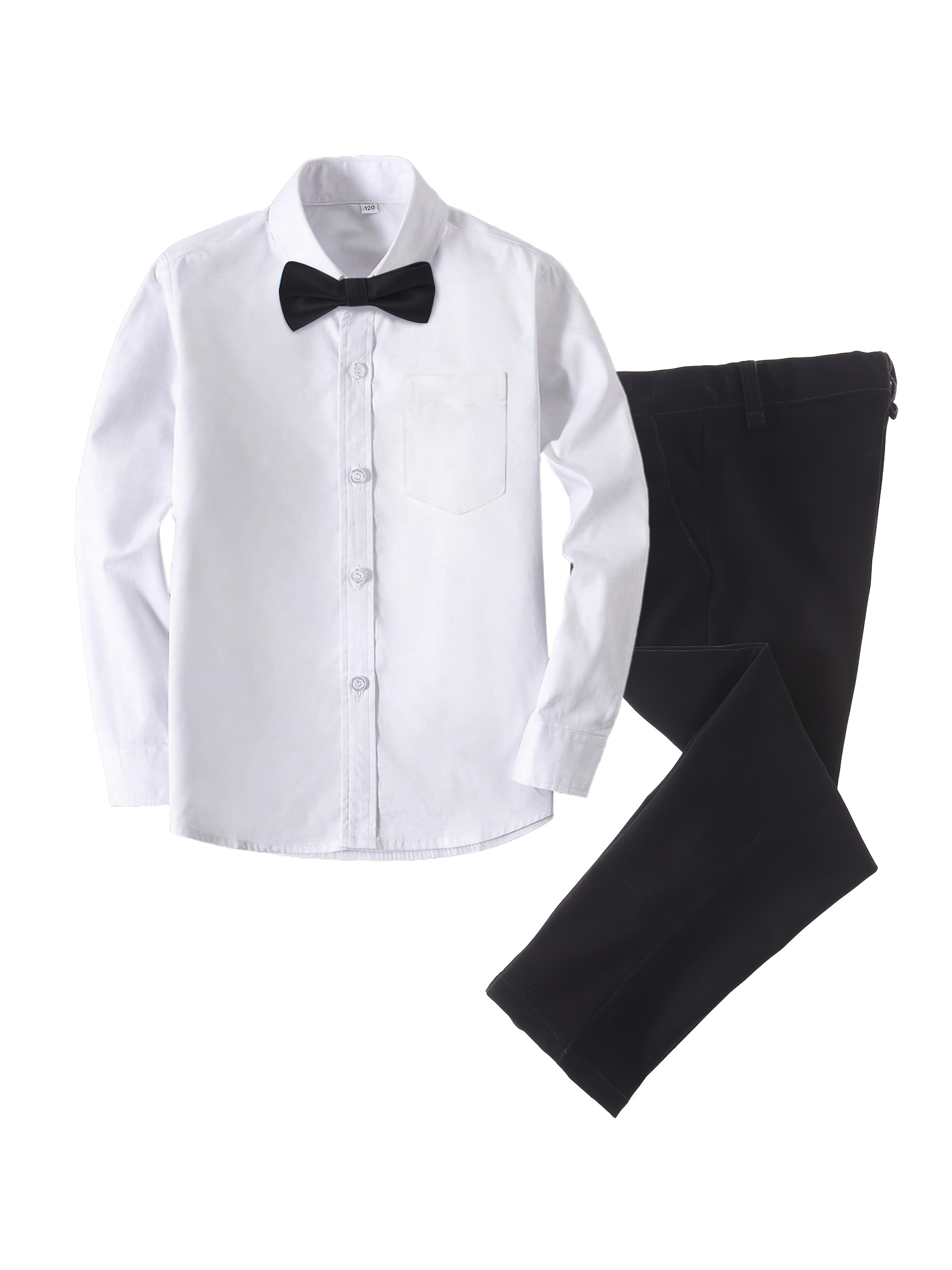 conjunto traje niño corte ajustado pantalones Temu Spain