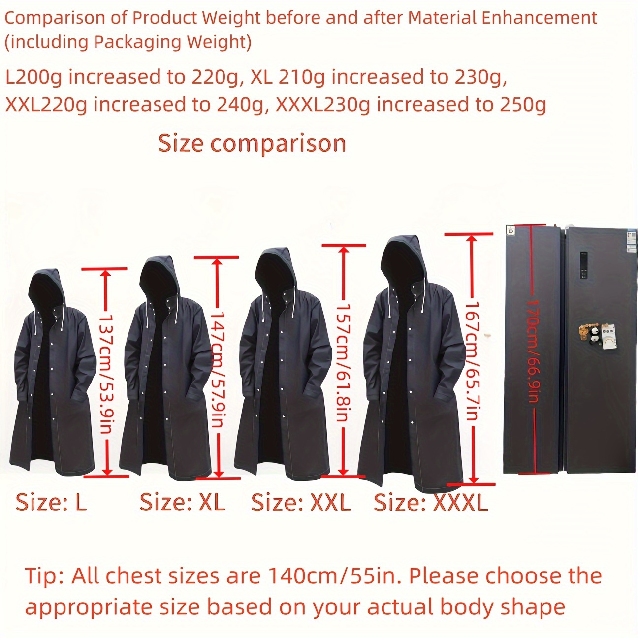 adult waterproof long raincoat womens mens raincoat hooded outdoor motorcycle cycling hiking fishing and mountaineering thickened Temu United Kingdom