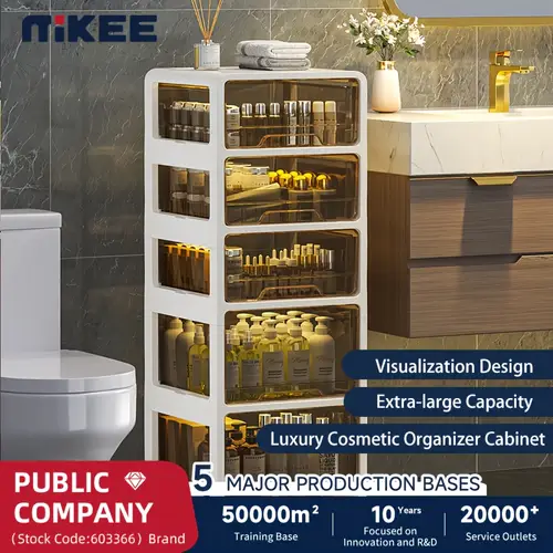 1 2 3 4 5 cosmetic storage cabinet for living room bedroom storage cabinet cosmetic organizer multifunctional bedside storage cabinet